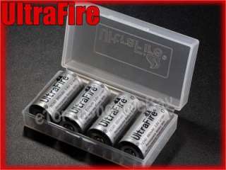 UltraFire 4 16340 Protected Rechargeable Battery CR123A  