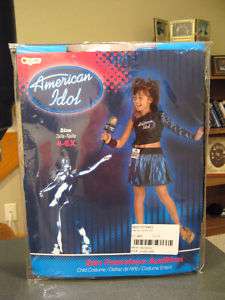   American Idol Costume 7/8 Singer Girl Dress Up Clothes Pretend Play