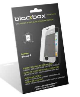 Blackbox S303 iphone4 Privacy and Anti Glare Screen Protector
