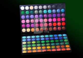 Pro 120 Full Color Fashion Eyeshadow Palette Makeup New  