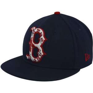  New Era Boston Red Sox Navy Blue Bois 59FIFTY Fitted Hat 