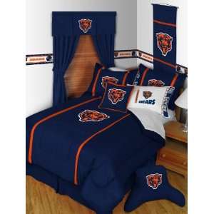   Bed skirt   Chicago Bears NFL /Color TWIN Size Twin