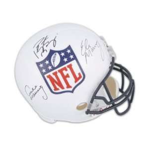   and Peyton Manning Autographed Helmet  Details NFL Replica Helmet