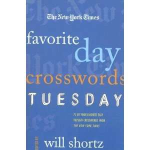   Crosswords from the New York Times [NYT FAVORITE DAY CROSSWORDS TU