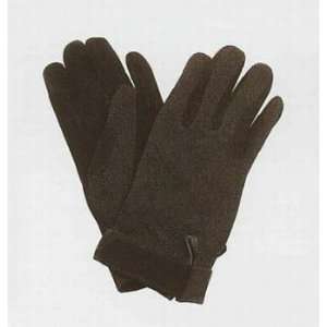  Childrens Nylon Top SuedeTack Gloves Black O/S Sports 