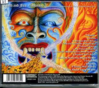 EARTH & FIRE   ATLANTIS (MAYBE TOMORROW) REM SEALED CD  
