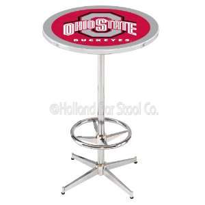 Holland Bar Stools Ohio State University 42 Bar Table L216 Tch Ohiost 