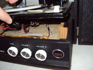   Webcor Coronet Portable Stereo Record Player Turntable EP1754 1  