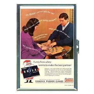 Ouija Board Retro Fun Ad ID Holder, Cigarette Case or Wallet MADE IN 