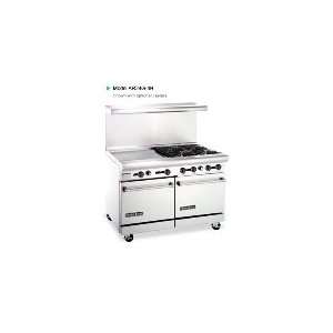   , 24 in Griddle, Manual Control, 4 Burners, 2 Ovens, NG Appliances