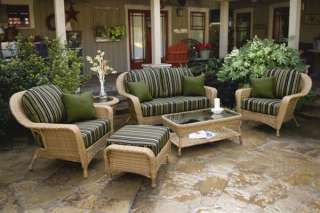 Tortuga Outdoor Wicker Patio Furniture   Lexington 6 Pc Seating Set w 