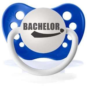  Personalized Pacifiers Bachelor Pacifier in Blue 