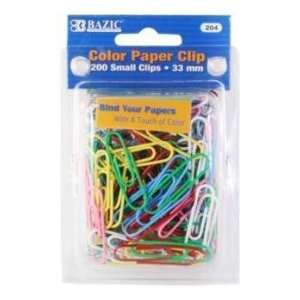  BAZIC Small (33mm) Color Paper Clips Electronics