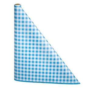   Gingham Printed Paper Table Cover (1 Roll)