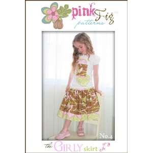   Fig The Girly Gathered Skirt 6m 7yr Sewing Pattern 