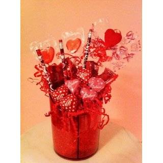 Valentines Day Gift Basket   Sweetheart Pencil Caddy