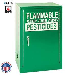   12 Gallon Space Saver Manual Close Pesticide Cabinets 