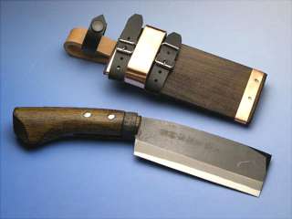 Japanese Hand Axe Tosa black both beveled blade 120mm  
