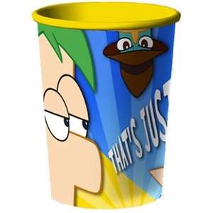  Phineas and Ferb 16 oz. Hard Plastic Cups Health 