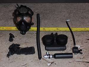   STORY GAS MASK & ACC US NAVY EODMU 11 MODERN 1/6 SCALE hot TOYS  