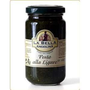 La Bella Angiolina Ligurian Basil Pesto Grocery & Gourmet Food