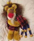 MS Scotia Prince Official Mascot Plush Lion Bagpipes 12 Inch Rare