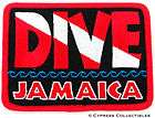 dive jamaica embroidered patch scuba diving flag logo iron on