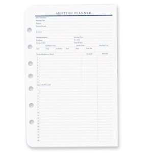   Meeting Planner Pages 4 1/4 x 6 3/4 (50 sheets)