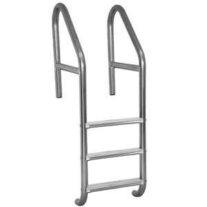 Inter Fab 34 4 Step Florida Style with Cross Brace Ladder with 