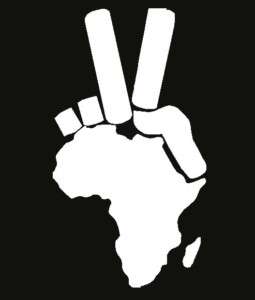 Africa Peace Sign Laptop love Car Decal Vinyl Sticker  