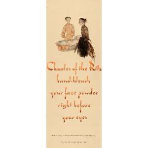 1952 Ad Charles Ritz Face Powders Cosmetics Makeup   Original Print Ad