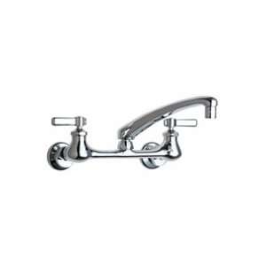 Chicago Faucets Wall Mounted Service Sink with Adjustable Centers 540 