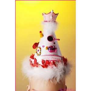  Glitterville Birthday, BIRTHDAY PRINCESS Party Hat Toys & Games