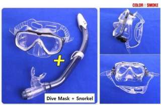 scuba swim dive Mask Snorkel Set 9A04  Blue oceanic  