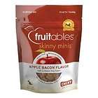 Fruitables Skinny Minis Apple Bacon Soft & Chewy Dog Treats 5OZ