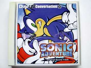 SONIC ADVENTURE Digi Log Conversation Soundtrack Game CD MJCA 00034 