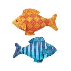  Rumpled Quilt Skins Tiger Fish and Checkerboard Fish Pattern 