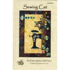  Sewing Cat   wall quilt pattern Arts, Crafts & Sewing