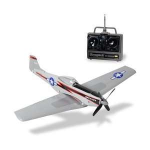  P 51 RTF Mustang Radio Control Airplane Toys & Games