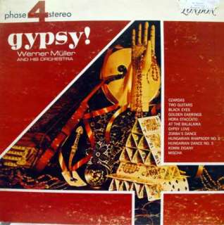 werner muller gypsy label london phase 4 records format 33 rpm 12 lp 