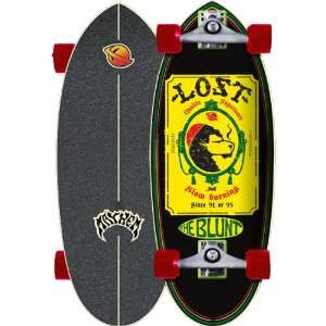  Lost Skateboard Complete   Rasta Blunt   26 X 11 1/2 