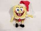   Bob Squarepants 7 Christmas Hat plush doll Squidward Patrick Star