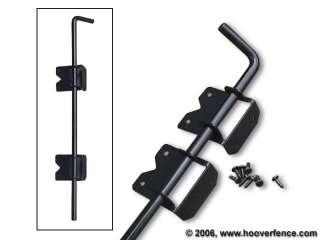 NEW BLACK STAINLESS STEEL GATE DROP ROD 5/8 X 36  