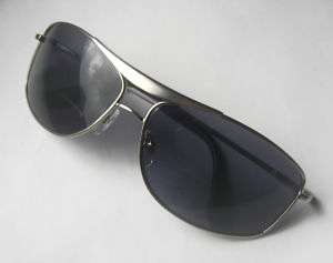 Aviator Bifocal Sun Reader Reading Glasses Silver 1.25  