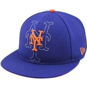 New Era New York Mets Royal Blue 59Fifty Big One II Fitted Hat  