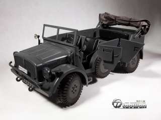 TAOWAN WWII German Metal Horch 108 Type 1A 1/6 Gray Ver FREE FOR EMS 