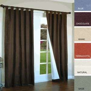 WEATHERMATE Tab Top 80x84 Pr Sage Insulated Curtain  