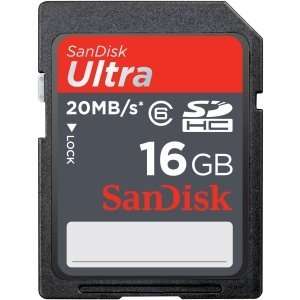  16GB Ultra Secure Digital High Capacity (SDHC) High Performance Card 