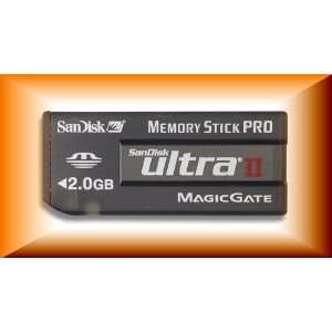  SanDisk Ultra II Memory Stick PRO 2G 2GB High Speed High 