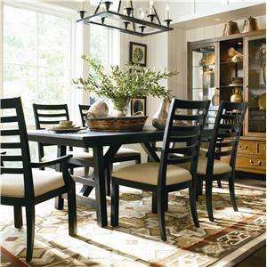Thomasville Coopers Landing 7 pc Dining Room Set Table Chairs  